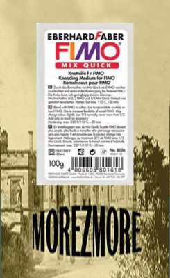 M00211 MOREZMORE Fimo Quick Mix Baked Clay Flexibility